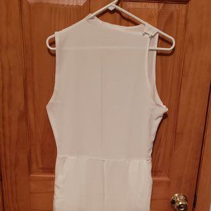 Cream jumpsuit - MED